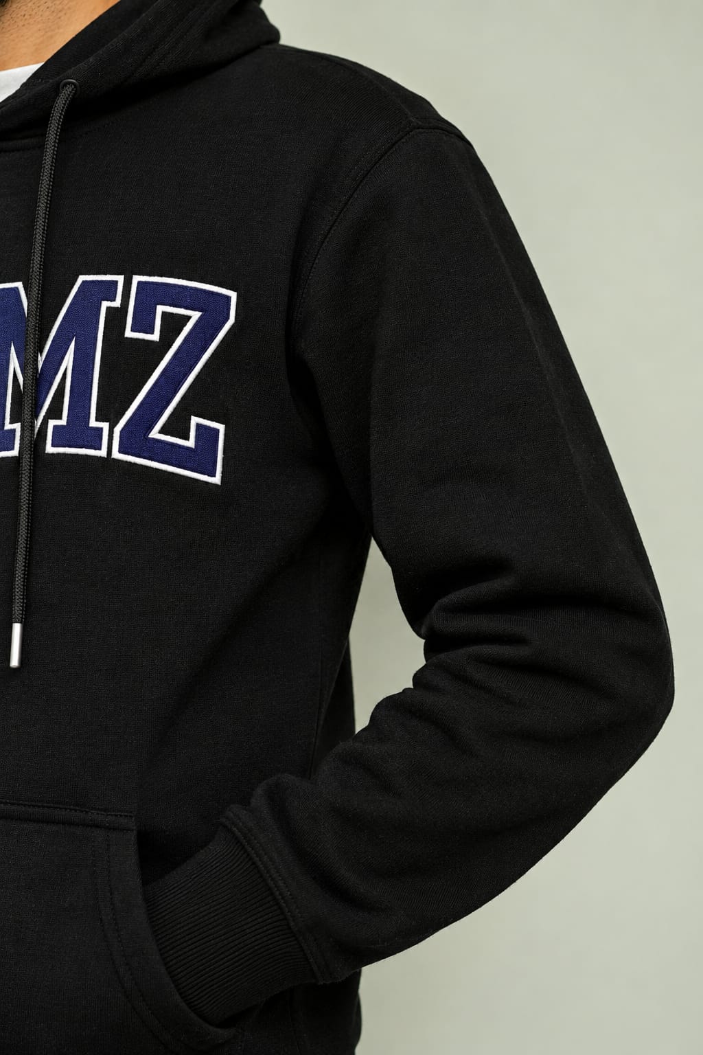 Unisex Black LOOMZ Pullover Hoodie